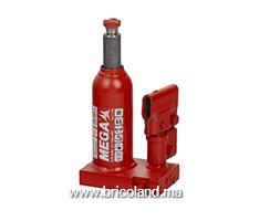 Cric-bouteille hydraulique 3 tonnes - Mega