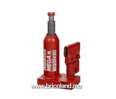 Cric-bouteille hydraulique 2 tonnes - Mega
