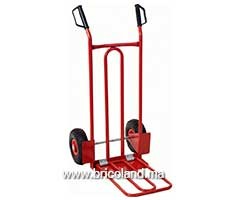 Diable avec roues gonflables et bavette - KSTools