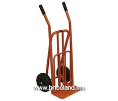 Chariot diable pliable avec roues gonflable - GAYNER