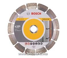 Disque à tronçonner diamanté Standard pour Universel - 180 x 22,23 x 2 x 10 mm - Bosch