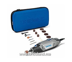 Coffret 3000 : 15 accessoires + sac - Dremel