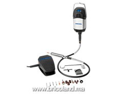 Coffret Fortiflex 9100 : 21 accessoires - Dremel