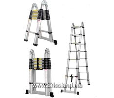Echelle télescopique double 2.5m