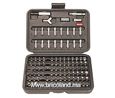 Coffret d'embouts de vissage 100 pièces - Valex