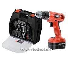Visseuse 12V Kitbox - EPC12100K-GB - BLACK & DECKER