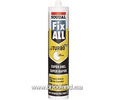 Colle-mastic Fix All Turbo 290ml - Soudal