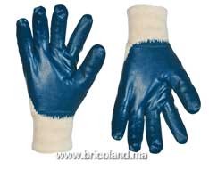 Gant coton enduit nitrile
