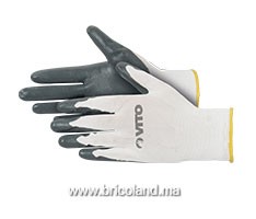 Gant enduit nitrile taille 9 - Vito