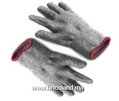 Gant tricoté anti-coupure