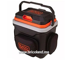 Glacière électrique chaud / froid - 24L - 12V / 220V - Black+Decker