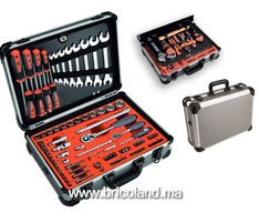 Valise à outils en aluminium HR 120 pièces - Alyco