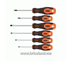 Jeu de 6 tournevis Pro - Valex
