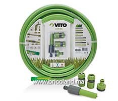 Kit d'arrosage complet avec tuyau 15m - Vito