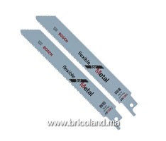 Lame de scie sabre pour métal S 922 BF - 2 pièces - Bosch