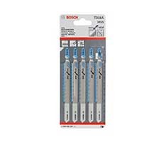 Lame de scie sauteuse pour métal T 318 A HSS - 5 pièces - Bosch
