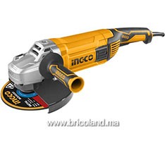 Meuleuse angulaire 230mm 2600W - INGCO