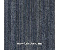 Moquette en dalle Coral Lignes Bleu 50x50cm - INCATI