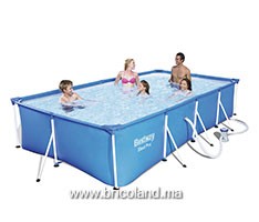 Piscine hors sol tubulaire Steel Pro™ 4 x 2.11 x 0.81m - Bestway