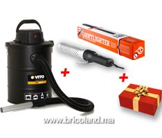 Pack aspirateur de cendres + allume-feu Looftlighter