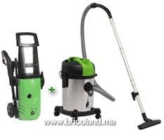 Pack Aspirateur eau et poussière + Nettoyeur haute pression - IPC