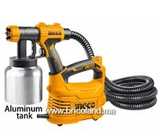 Pistolet à peinture 500W bac en aluminium SPG5008-2 - INGCO