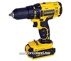 Perceuse visseuse sans fil 18V SCD20s2K - STANLEY