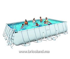 Piscine hors sol tubulaire Power Steel™ 6.71 x 3.66 x 1.32m - Bestway