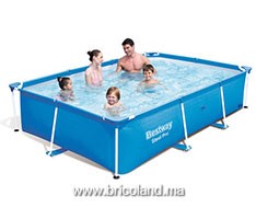 Piscine hors sol tubulaire Steel Pro™ 2.59 x 1.7 x 0.61m - Bestway