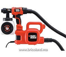 Pistolet à peinture électrique 450 W - BLACK&DECKER
