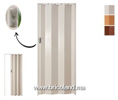Porte accordéon Spacy 2 x 0.84m