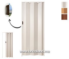 Porte accordéon Una 2 x 0.84m