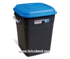 Poubelle 50L noir - TAYG