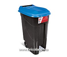 Poubelle à roues 80L avec pédale - TAYG