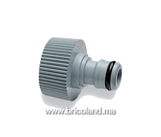 Raccord pour nez de robinet fil. 1" F (26x34 F) avec coupleur mâle - Ipierre