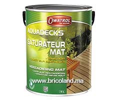 Saturateur mat à l'eau tous bois Aquadecks 1L - Owatrol