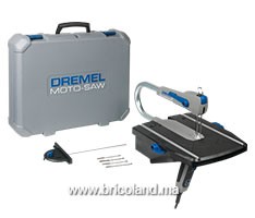 Scie à chantourner Moto-Saw MS20 1 adaptateur et 5 accessoires - Dremel
