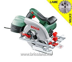 Scie circulaire PKS 55 A 160mm + Lame offerte - Bosch