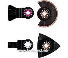 Set de 4 pièces de carrelage pour outils multi-fonctions - Bosch