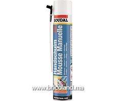 Mousse polyuréthane Soudafoam 1K 750ml - Soudal