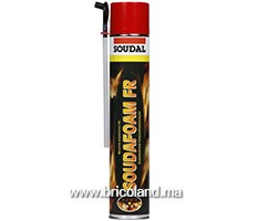 Mousse polyuréthane coupe-feu Soudafoam FR 750ml - Soudal