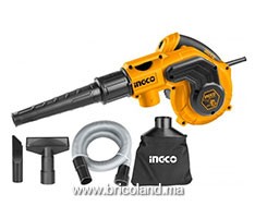Souffleur Aspirateur électrique AB8008 + 4 accessoires - INGCO