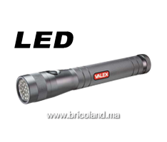 Torche 12 LED à pile 2xAA - Valex