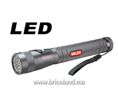 Torche 19 LED à pile 2xAA - Valex