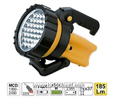 Torche recchargeable 37 LED - JBM