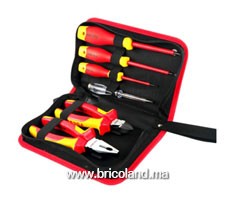 Trousse à outils 1000V 6 pièces - Tolsen