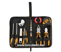 Trousse à outils 9 pièces - Tolsen