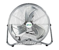 Ventilateur industriel gris 500mm 190W - Oujisang
