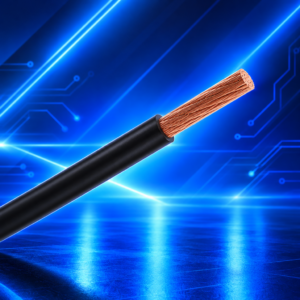 Câble Électrique U 500 SV 25 mm² – Noir – CABLEU5SV25