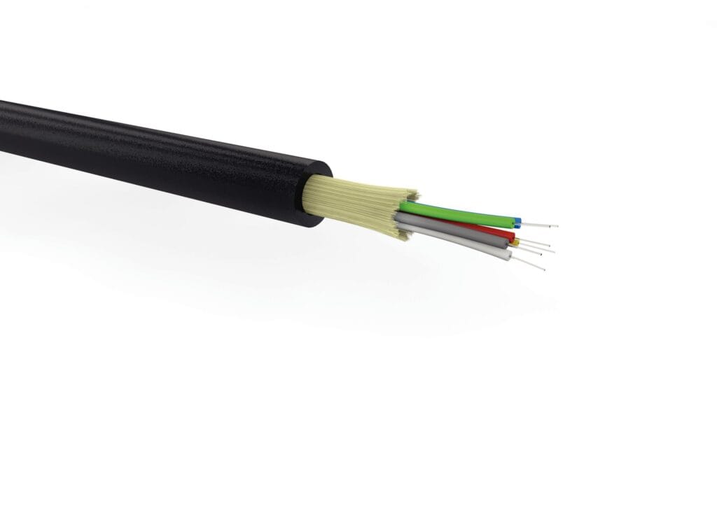 Câble Fibre Optique Monomode OS2 12 Fibres – Non Armé